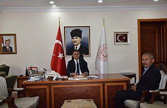 Şehit babasından Vali Ozan Balcı'ya ziyaret