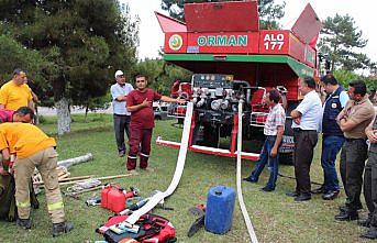 Vezirköprü Orman İşletme Müdürlüğü yangın sezonuna hazır