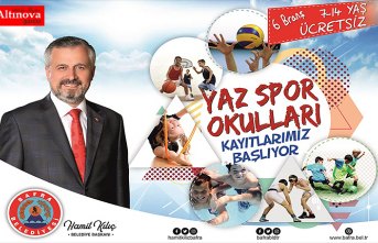 YAZ SPOR OKULLARI KAYITLARI DEVAM EDİYOR