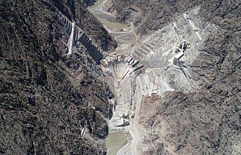 Yusufeli baraj gövdesinde yüzde 33'lük fiziki gerçekleşme