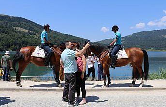 Abant atlı ve motorlu timlere emanet