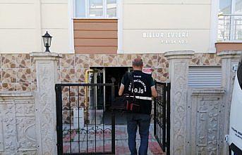 Bafra'da evin duvarına mermi isabet etti