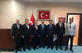 Bakan Yardımcısı Fatih Metin'e ziyaret