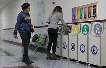 Bartın Üniversitesi 10 ayda 39 ton atık topladı