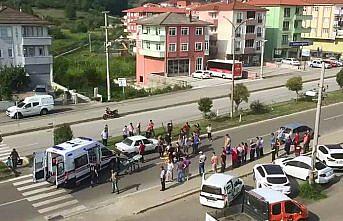 Bartın'da otomobilin çarptığı kadın öldü