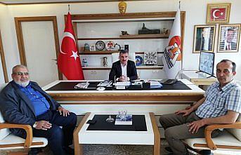 Başkan Özdemir'e Havza Müftülüğünden ziyaret
