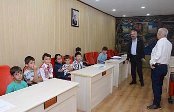 Çocuklardan İl Genel Meclisine ziyaret