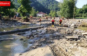 Düzce'deki selde kaybolan 6 kişiyi arama çalışmaları tekrar başladı