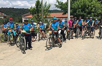 Düzce'de bisiklet festivali düzenlendi