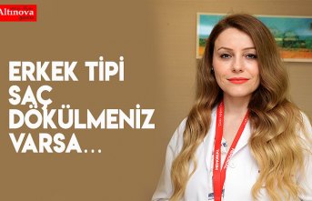 Erkek tipi saç dökülmeniz varsa…