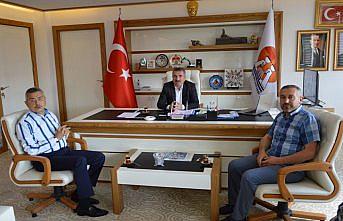 Eski Milletvekili Akif Gülle'den Özdemir'e ziyaret