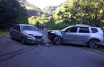 Giresun'da trafik kazası: 3 yaralı