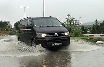 Karabük'te sağanak