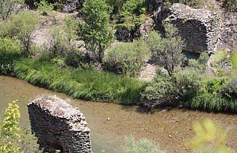 Kaymakam Pişkin tarihi kalıntılarda incelemelerde bulundu