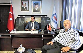 Kaymakam Şenay başarılı sporcuyu ödüllendirdi