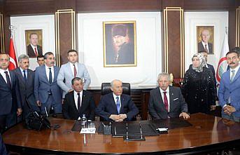 MHP Genel Başkanı Bahçeli Amasya'da