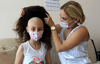 Minik Damla'nın yüzünü 