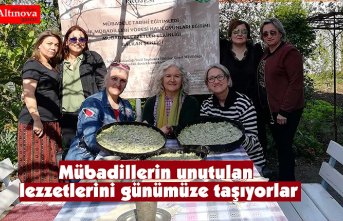 Mübadillerin unutulan lezzetlerini günümüze taşıyorlar