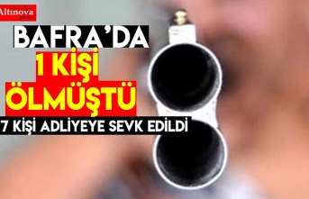 Olayla ilgili 7 kişi adliyede