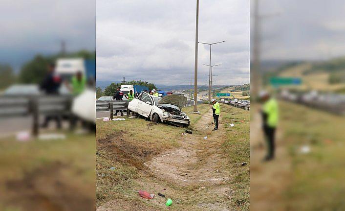 Otomobil takla attı: 5 yaralı