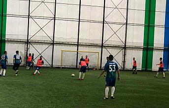 Rizeli esnaflar Şehit Altuğ Verdi anısına maç yaptı