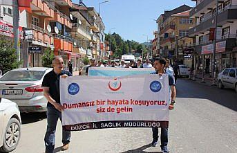 Sağlık için yürüdüler