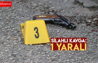 Silahlı kavga: 1 yaralı
