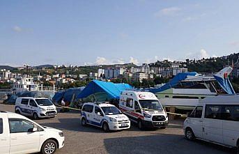 Trabzon'da denizde erkek cesedi bulundu