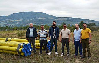 Bafra OSB'de doğal gaz altyapı çalışmaları başladı