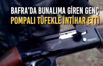 Bafra’da Bunalıma Giren Genç Tüfekle İntihar Etti
