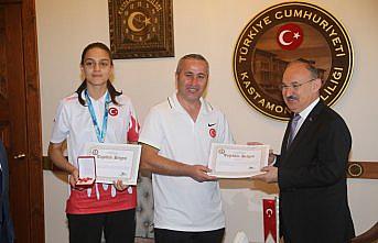 Dünya şampiyonu tekvandocunun hedefi olimpiyat oyunları