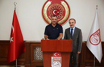 Elazığ Valisi Kaldırım'dan Vali Cüneyt Epcim'e ziyaret