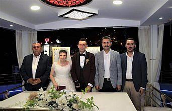 Engellilerin nikahını Belediye Başkanı Eroğlu kıydı