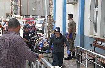 Giresun'da otomobil ile kamyonet çarpıştı: 7 yaralı