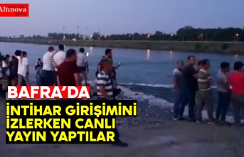 İNTİHAR GİRİŞİMİNİ İZLERKEN CANLI YAYIN YAPTILAR