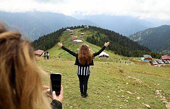 Kaçkarlar'da bayram yoğunluğu