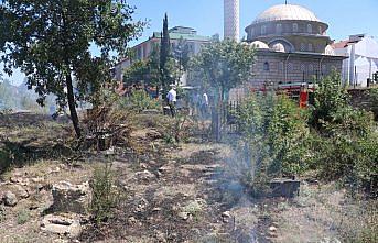 Karabük'te makilik alanda yangın