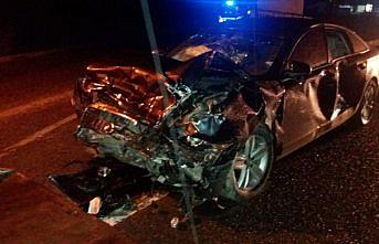 Kastamonu'da iki otomobil çarpıştı: 4 yaralı