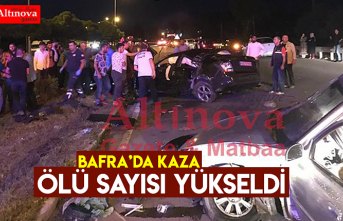 LENGERLİ KAVŞAĞINDA KAZA 2 ÖLÜ 2 YARALI