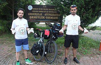 Milli mücadele ruhu için pedal çevirecekler