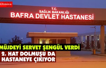 MÜJDEYİ SERVET ŞENGÜL VERDİ