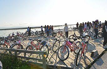 Öğrenciler Kızılırmak Deltası'nda kuşları gözlemledi