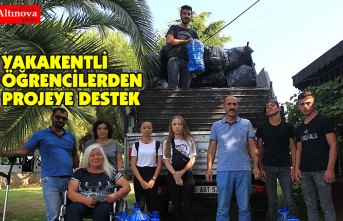 Öğrencilerden "Sıfır Atık" Projesi'ne destek