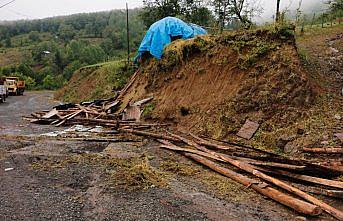 Ordu'da şiddetli rüzgar