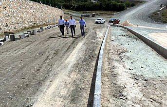 Tokat Belediye Başkanı Eyüp Eroğlu asfalt çalışmalarını inceledi