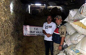 Tokat'ta 280 balya saman çalındı