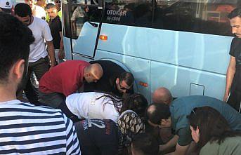 Zonguldak'ta minibüsün çarptığı yaya öldü