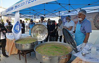Çorum'da 1,5 ton aşure dağıtıldı