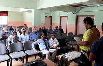 Doğankent'te taşımalı eğitim toplantısı yapıldı