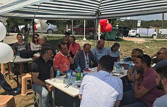 Gazeteciler piknikte bir araya geldi